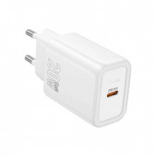 Зарядное устройство HOCO N60 Gentle USB-C PD20W White (6942007644181) (322129)
