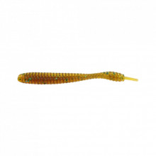 Силикон рыболовный Reins Bubbling Shaker 4" 565 Motor Oil Green Flake (12 шт/уп.) (1552.02.76) (283329)