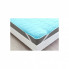 Наматрасник MirSon Eco Light №1713 EcoSilk Air-line на резинке по углам Blue 160x200 см (2200002888523) (326329)