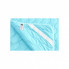Наматрасник MirSon Eco Light №1713 EcoSilk Air-line на резинке по углам Blue 160x200 см (2200002888523) (326329)