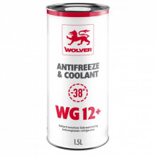 Антифриз Wolver WG12 красный 1,5л (WG12+ червоний 1,5л) (295429)