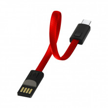 Дата кабель USB 2.0 AM to Lightning 0.22m red ColorWay (CW-CBUL021-RD) (321429)