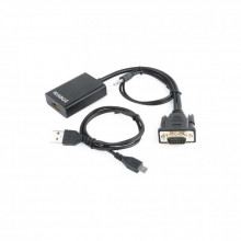 Переходник VGA to HDMI Cablexpert (A-VGA-HDMI-01) (179529)