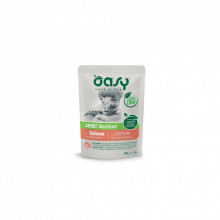 Влажный корм для кошек OASY Adult Sterilized с лососем 85 г (8053017343808) (199529)