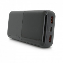 Батарея универсальная Remax 20000mAh, 22.5W, 2*USB+Type-C, Black (RPP-623) (316529)