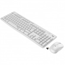 Комплект Logitech MK295 Silent UA Off-White (920-009824) (340529)