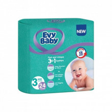 Подгузники Evy Baby Midi 5-9 кг 24 шт (8690506520236) (190629)