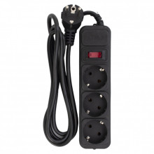 Сетевой фильтр питания Patron EXT-PN-SP-1032, 1.8m Black (EXT-PN-SP-1032) (253629)
