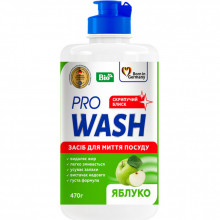 Средство для ручного мытья посуды Pro Wash Яблоко 470 г (4260637723895/4823128001065) (340629)