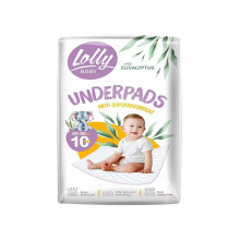 Пеленки для младенцев Lolly 60*60 см 10 шт (4820174981808) (343629)