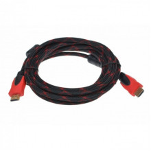 Кабель HDMI - HDMI 3m усиленный в обмотке 3м (172729)