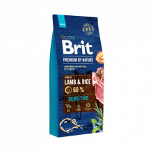 Сухой корм для собак Brit Premium Dog Sensitive Lamb 15 кг (8595602526642) (322729) Сухой корм для собак Brit Premium Dog Sensitive Lamb 15 кг (8595602526642) (322729)