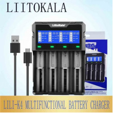 Зарядное устройство LiitoKala Lii-K4 автоматическое с функцией Power Bank на 4 АКБ (345729)