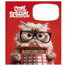 Тетрадь ученическая "Cool School" 012-3307L-3 в линию, 12 листов