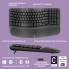 Клавиатура Logitech Wave Keys Bluetooth/Wireless Black (920-012304) (205039)