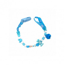 Цепочка для пустышки MGZ-0500(Blue) с колокольчиком