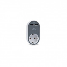 Зарядное устройство REAL-EL USB-устройств + розетка (CS-20) (198239)