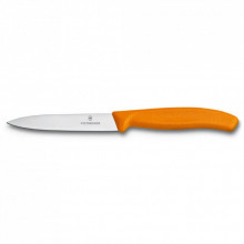 Кухонный нож Victorinox SwissClassic для нарезки 8 см, оранжевый (6.7606.L119) (287239)