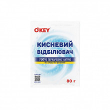 Средство для удаления пятен O'KEY Кислородный 100% 80 г (4820049384291) (345239)