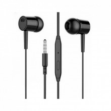 Наушники Denmen HF DR02 3.5mm 1.2 м Black (DE-DR02-BK) (205339)
