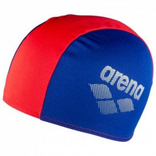 Шапка для плавания Arena Polyester II JR 002468-740 червоний, синій Діт OSFM (3468336217658) (286439)