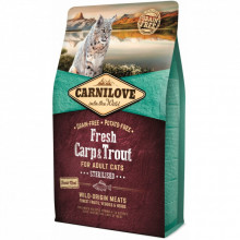 Сухой корм для кошек Carnilove Fresh Carp and Trout Sterilised for Adult cats 2 кг (8595602527441) (199639)