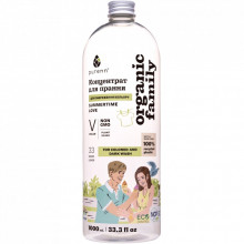Гель для стирки Purenn Organic Family Summertime Love для цветных и темных вещей с календулой 1 л (4751024880425) (319739)