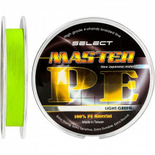 Шнур Select Master PE 150m салатовый 0.08мм 11кг (1870.01.50) (277049)