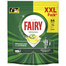 Таблетки для посудомоечных машин Fairy Все-в-1 Original Лимон 84 шт. (8700216961820) (346049)