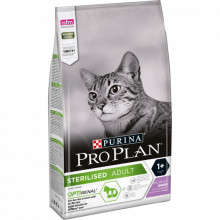 Сухой корм для кошек Purina Pro Plan Sterilised Adult 1+ с индейкой 1.5 кг (7613033566592) (201149)