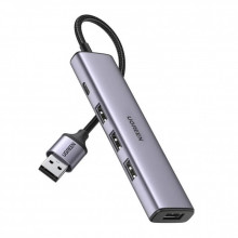 Концентратор Ugreen USB 3.0 to 4xUSB 3.0 CM473 (20805) (321349)