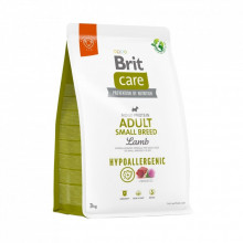 Сухой корм для собак Brit Care Dog Hypoallergenic Adult Small Breed с ягненком 3 кг (8595602566143) (323549)