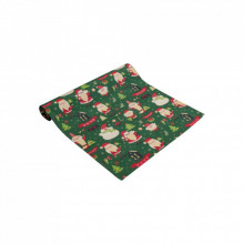 Дорожка на стол Прованс Санта на зеленом 40х140 см (035779) (332059)