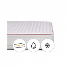 Наматрасник MirSon шерстянной DeLuxe Woollen Aloe Vera 246 100x200 см (2200000374080) (275159)