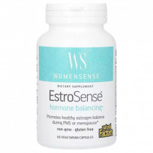 Витаминно-минеральный комплекс Natural Factors Гормональный баланс, WomenSense, EstroSense, Hormone Balancing, 60 вегетар (NFS-04955) (309159)