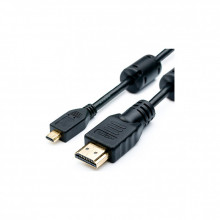 Кабель мультимедийный HDMI M to HDMI micro M 3.0m Atcom (22403) (213259) Кабель мультимедийный HDMI M to HDMI micro M 3.0m Atcom (22403) (213259)