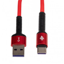 Кабель (шнур) LP USB 3.0 to USB Type-C 5A с быстрой зарядкой (QC) 1м LS63C-5A (253259)