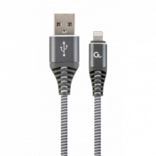 Дата кабель USB 2.0 AM to Lightning 2.0m Cablexpert (CC-USB2B-AMLM-2M-BW2) (321259)