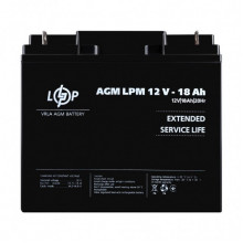 Распродажа Аккумулятор AGM LPM 12V - 18 Ah (342259)