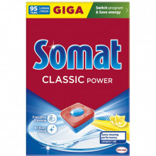Таблетки для посудомоечных машин Somat Classic Power 95 шт. (9000101810059) (236659)