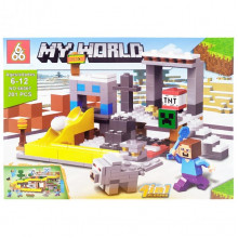 Конструктор "MINECRAFT" 66067, 201 деталь (Вид 3)
