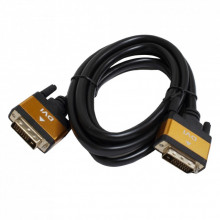 Кабель мультимедийный DVI M to DVI M 1.0m 24+1pin Patron (CAB-PN-MUL-DVI-DVI-1) (320859)