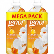 Кондиционер для белья Lenor Ванильная орхидея и золотой янтарь 2 x 925 мл (8006540922859) (197769)