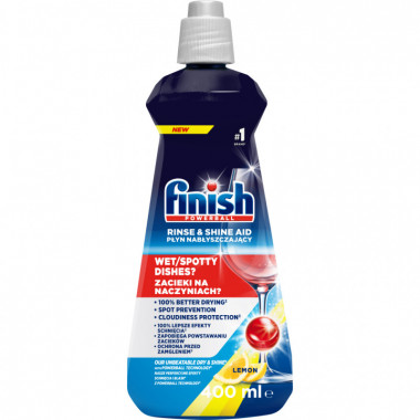 Ополаскиватель для посудомоечных машин Finish Rinse 0% 400 мл (5908252000357/5900627065718) (240769)