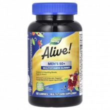 Мультивитамин Nature's Way Мультивитамины для мужчин 50+, вкус фруктов, Alive! Men''s 50+ Mult (NWY-15902) (308969) Мультивитамин Nature's Way Мультивитамины для мужчин 50+, вкус фруктов, Alive! Men''s 50+ Mult (NWY-15902) (308969)
