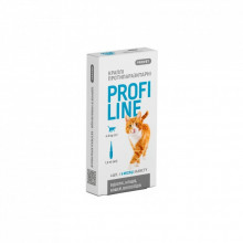 Капли для животных ProVET Profiline инсектоакарицид для кошек 4-8 кг 4/1 мл (4823082431106) (303079)