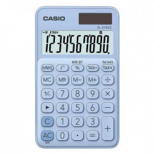 Калькулятор Casio SL-310UC-LB-W-EC, голубой (CALC-CAS-SL-310UC-LB) (286279)