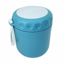 Ланчбокс с ложкой MGZ-0122(Blue) 430 мл