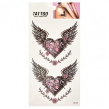 Временная татуировка "Два сердца Tattoo" 1020-HM1646