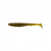 Силикон рыболовный FishUP U-Shad 2" 074 - Green Pumpkin Seed (10шт/уп) (1862.02.87) (282479)